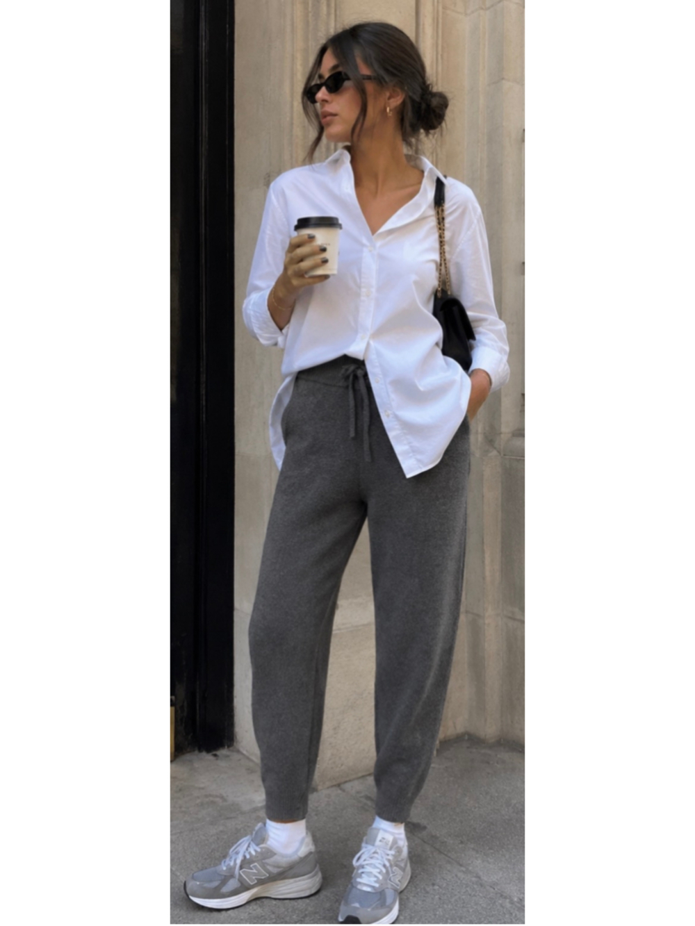 Naked Cashmere Joggers Size S Olive Green Luxury